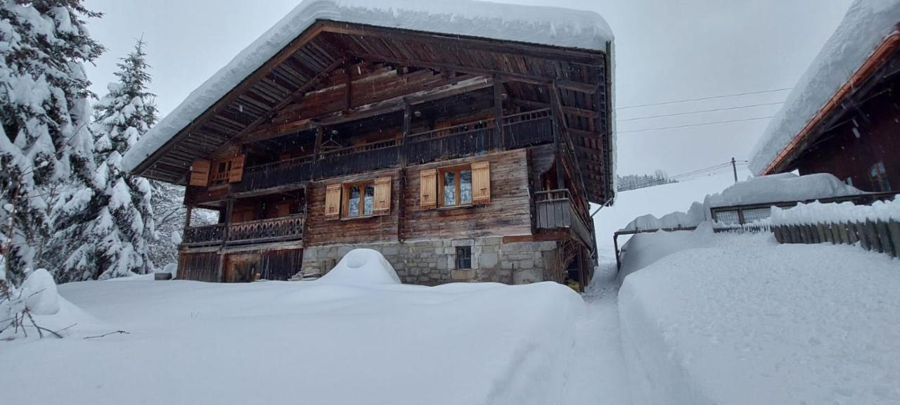 Lachat Appartement En Chalet Typique Ле-Гран-Борнан Экстерьер фото