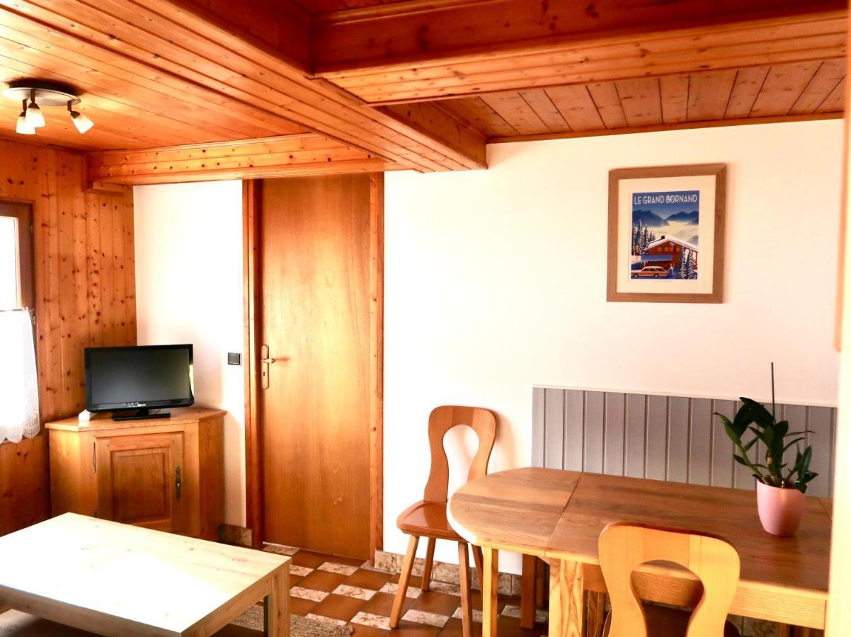 Lachat Appartement En Chalet Typique Ле-Гран-Борнан Экстерьер фото